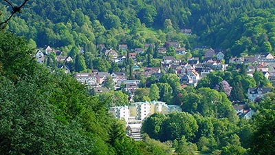Blick auf Badenweiler